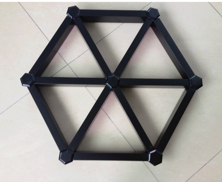 型材三角形铝格栅 型材三角形铝格栅