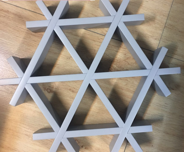 三角形铝格栅 三角形铝格栅