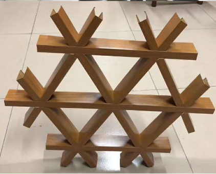 三角铝格栅 三角铝格栅